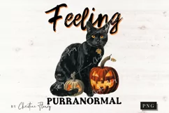 Vintage Feeling Purranormal PNG | Halloween PNG Product Image 4