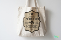 Vintage Halloween Labels Sublimation Product Image 3