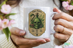 Vintage Halloween Labels Sublimation Product Image 4