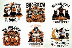 Vintage Halloween Sublimation Clipart Product Image 2