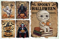 Vintage Halloween Newspaper Bundle Product Image 4