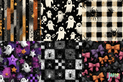 Vintage Halloween Pattern Png Product Image 7