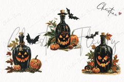Vintage Halloween Poison Bottle | Halloween PNG Product Image 3