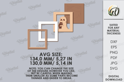 Vintage Halloween Portrait Laser Cut. Wall decor SVG Product Image 2