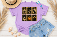 Vintage Halloween Postage Stamp PNG Product Image 2