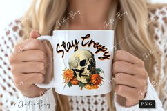 Vintage Stay Creepy PNG | Halloween PNG Product Image 2