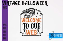 Vintage Halloween SVG Design | Halloween Quotes SVG | Scary Product Image 1