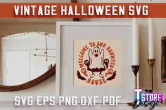 Vintage Halloween Quotes SVG| Halloween SVG Design | Bat SVG Product Image 1