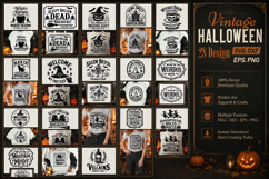 Vintage Halloween Svg Bundle Product Image 1