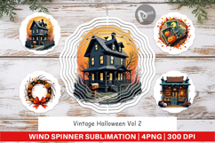 Wind Spinner Vintage Halloween Product Image 1
