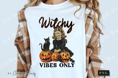 Vintage Witchy Vibes Only PNG | Halloween PNG Product Image 3