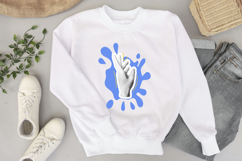 Vintage hand signs for t-shirt desig|Halftone effect Product Image 2