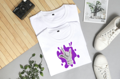 Vintage hand signs for t-shirt desig|Halftone effect Product Image 4