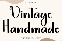 Vintage Handmade Product Image 1
