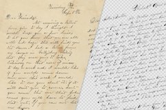 Vintage Handwritten Letters Overlays Product Image 4