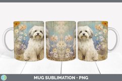 GorgeousDecoupage Havanese Mug Wrap design.