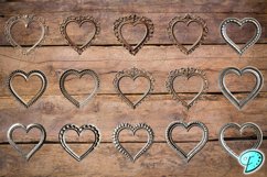 Vintage Heart Shaped Digital Frames Product Image 2