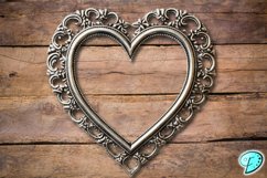 Vintage Heart Shaped Digital Frames Product Image 5