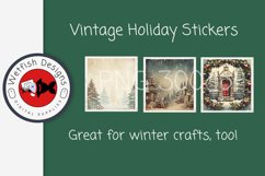 Winter Christmas Printable Stickers Product Image 5