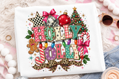 Vintage Holly Jolly Christmas PNG Product Image 2