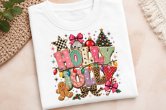 Vintage Holly Jolly Christmas PNG Product Image 4