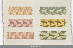Vintage Horses Seamless Pattern Tape Product Image 1