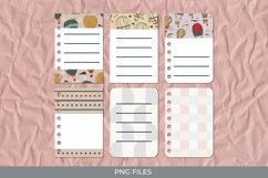 Vintage Hot Air Balloons Seamless Pattern Journaling Page Product Image 1