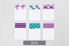 Vintage Turtle Pattern with Vintage Shaped Journaling Page Product Image 1