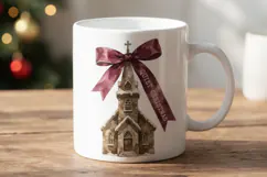 Vintage Hymnbook Ephemera & Church Sublimation Product Image 3