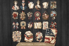Huge Vintage 4th of July Junk Journal Creator Kit Product Image 18