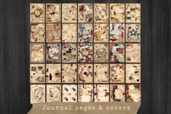 Huge Vintage 4th of July Junk Journal Creator Kit Product Image 3