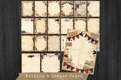 Huge Vintage 4th of July Junk Journal Creator Kit Product Image 7