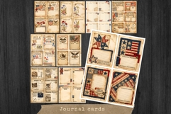 Huge Vintage 4th of July Junk Journal Creator Kit Product Image 9