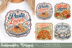 Vintage Italian Summer Sublimation Design Product Image 1