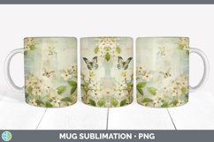 GorgeousDecoupage Jasmines Mug Wrap design.