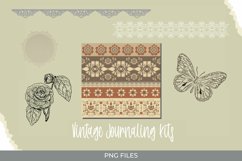 Vintage Journaling Set - Scrapbooking Kits PNG Product Image 1