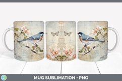 GorgeousDecoupage Juncos Mug Wrap design.