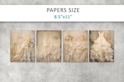 Lace Digital Paper, Paper for Scrapbook Product Image 3