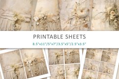 Lace Digital Paper, Paper for Scrapbook, mixed media Product Image 1