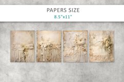 Lace Digital Paper, Paper for Scrapbook, mixed media Product Image 3