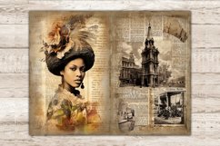 Vintage Junk Journal, Black Woman Ephemera, GlamArtZhanna, Victorian Junk Journal, Old Photo Junk Journal, Ephemera Pages, Instant Download Bundle, Newspaper Ephemera, Commercial Use Bundle, Grunge Ephemera