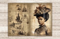 Vintage Junk Journal, Black Woman Ephemera, GlamArtZhanna, Victorian Junk Journal, Old Photo Junk Journal, Ephemera Pages, Instant Download Bundle, Newspaper Ephemera, Commercial Use Bundle, Grunge Ephemera