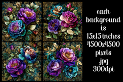 Vintage Floral Background, Junk Journal Style Papers, s43 Product Image 2