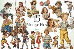 Vintage Kids Sublimation Bundle Product Image 1