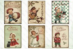Vintage Kids At Christmas Sublimation Bundle Product Image 2