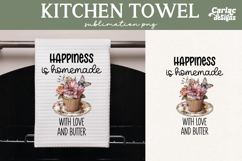 Vintage Kitchen Towel Sublimation