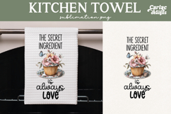 Vintage Kitchen Towel Sublimation