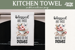 Vintage Kitchen Towel Sublimation