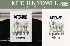 Vintage Kitchen Towel Sublimation