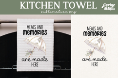 Vintage Kitchen Towel Sublimation